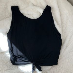Beyond yoga black tank top